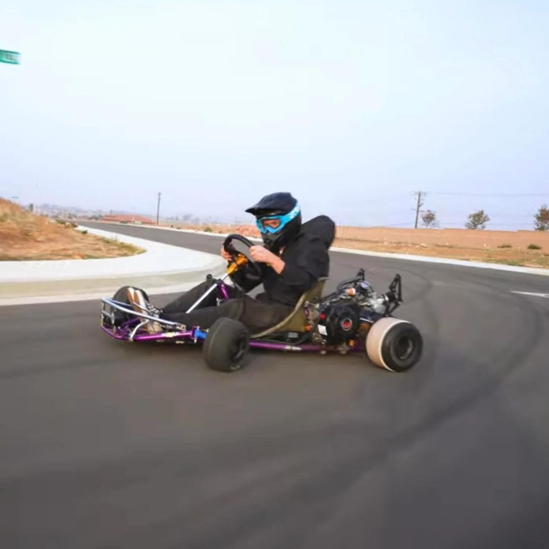 Here's How You Drift A Normal Go-kart