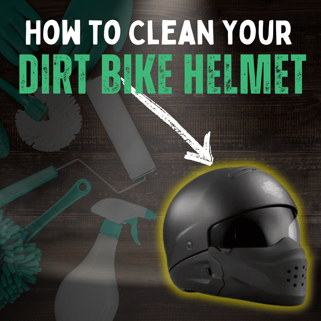 How to Clean Your Dirt Bike Helmet