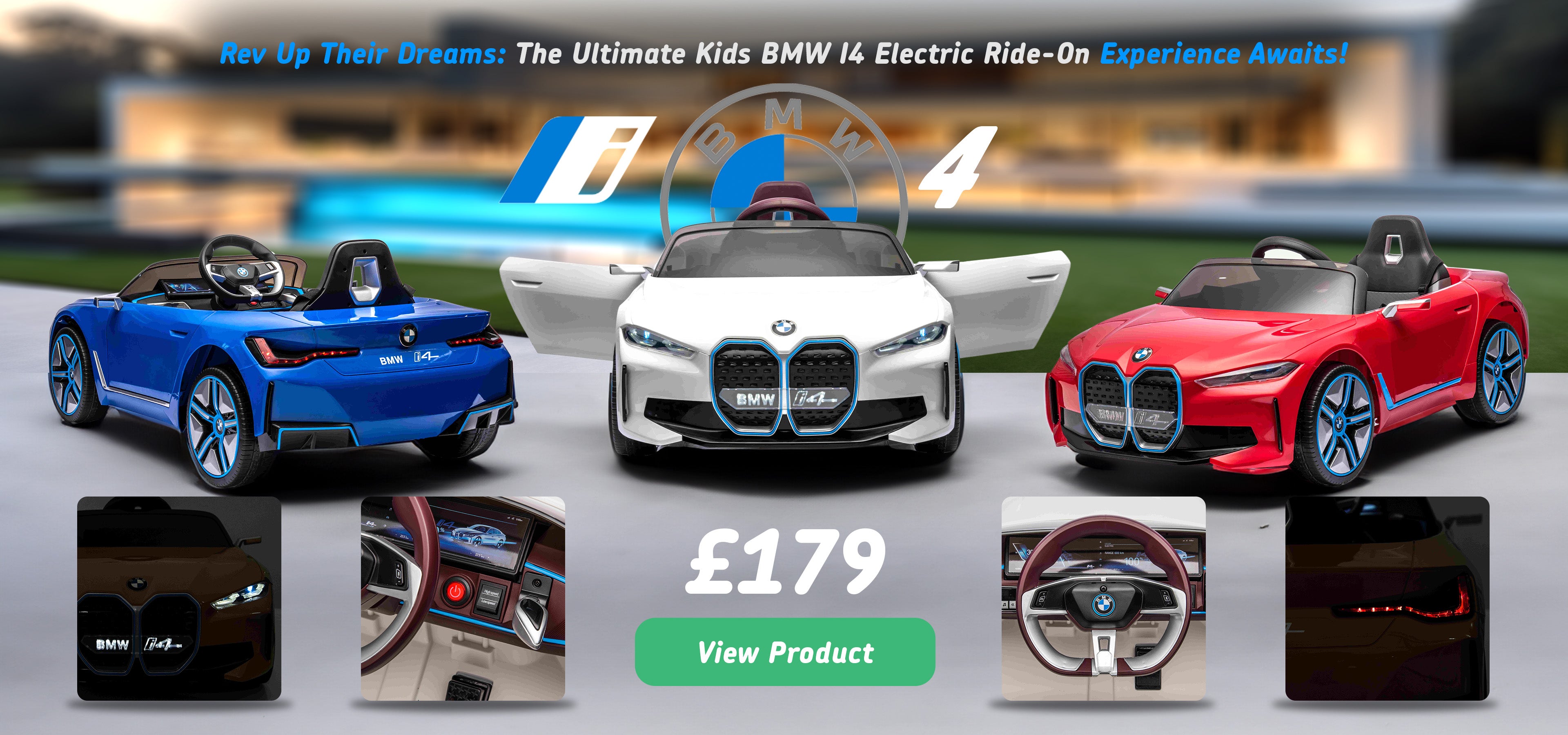 BMW i8 vs BMW i4 vs BMW 6 GT M Sport: Kids Electric Ride on Car Comparision