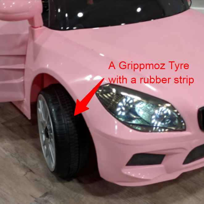 What is a Grippmoz Ride on Toy Tyre?