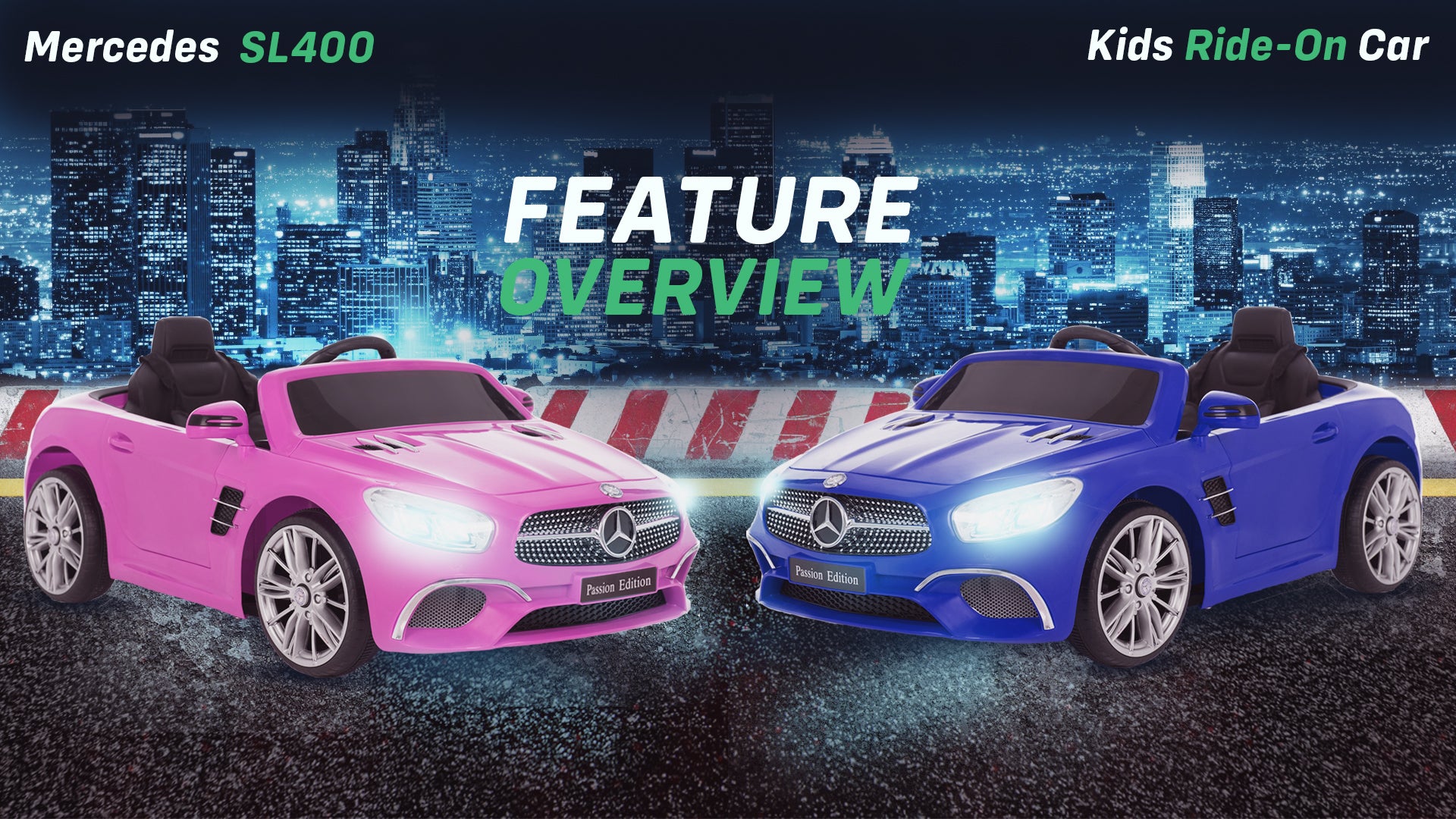 Mercedes Benz SL400 Ride On Car Kids