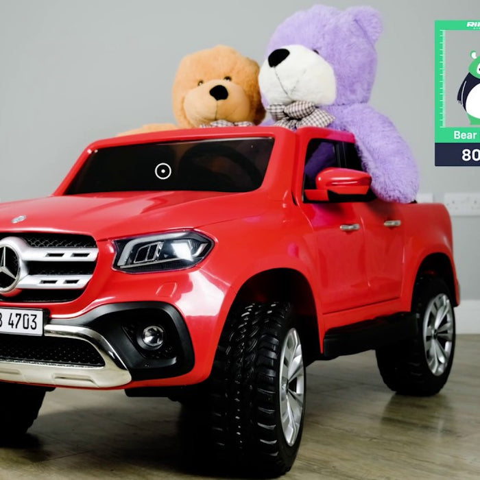 Mercedes Benz X Class Pick UP Ride On Car 24V 4WD With Parental Remote Control