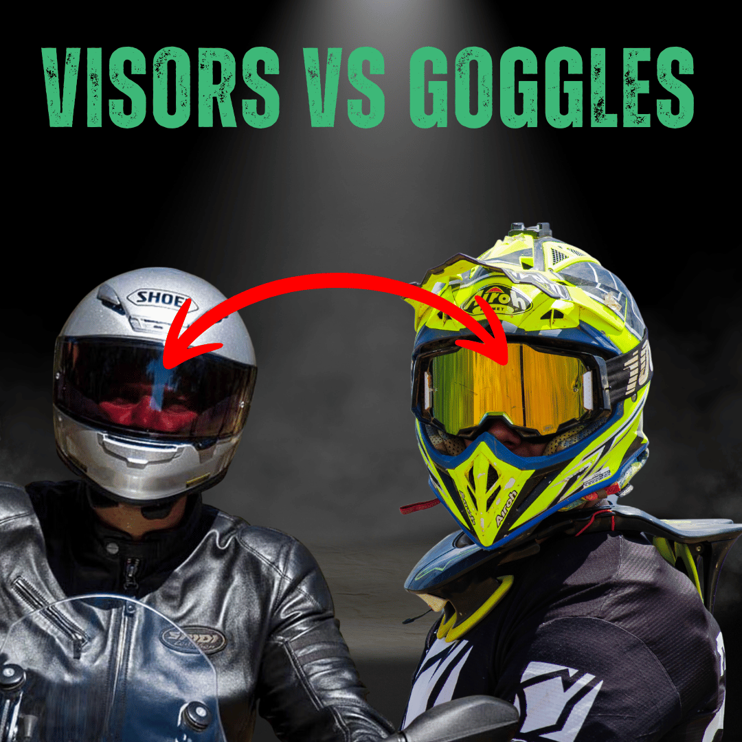 Visor vs Goggles