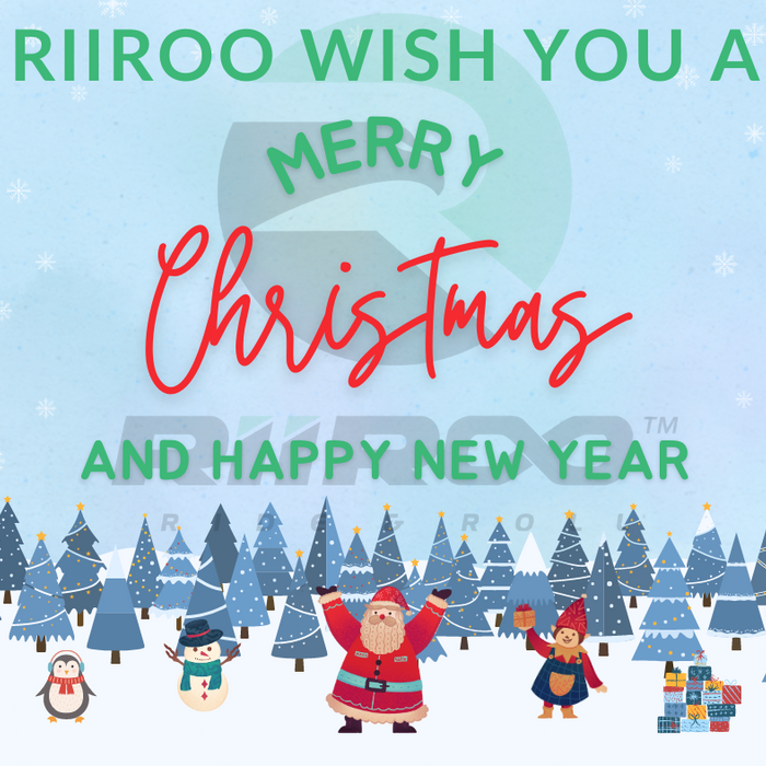 RiiRoo Wish You a Merry Christmas and a Happy New Year!!