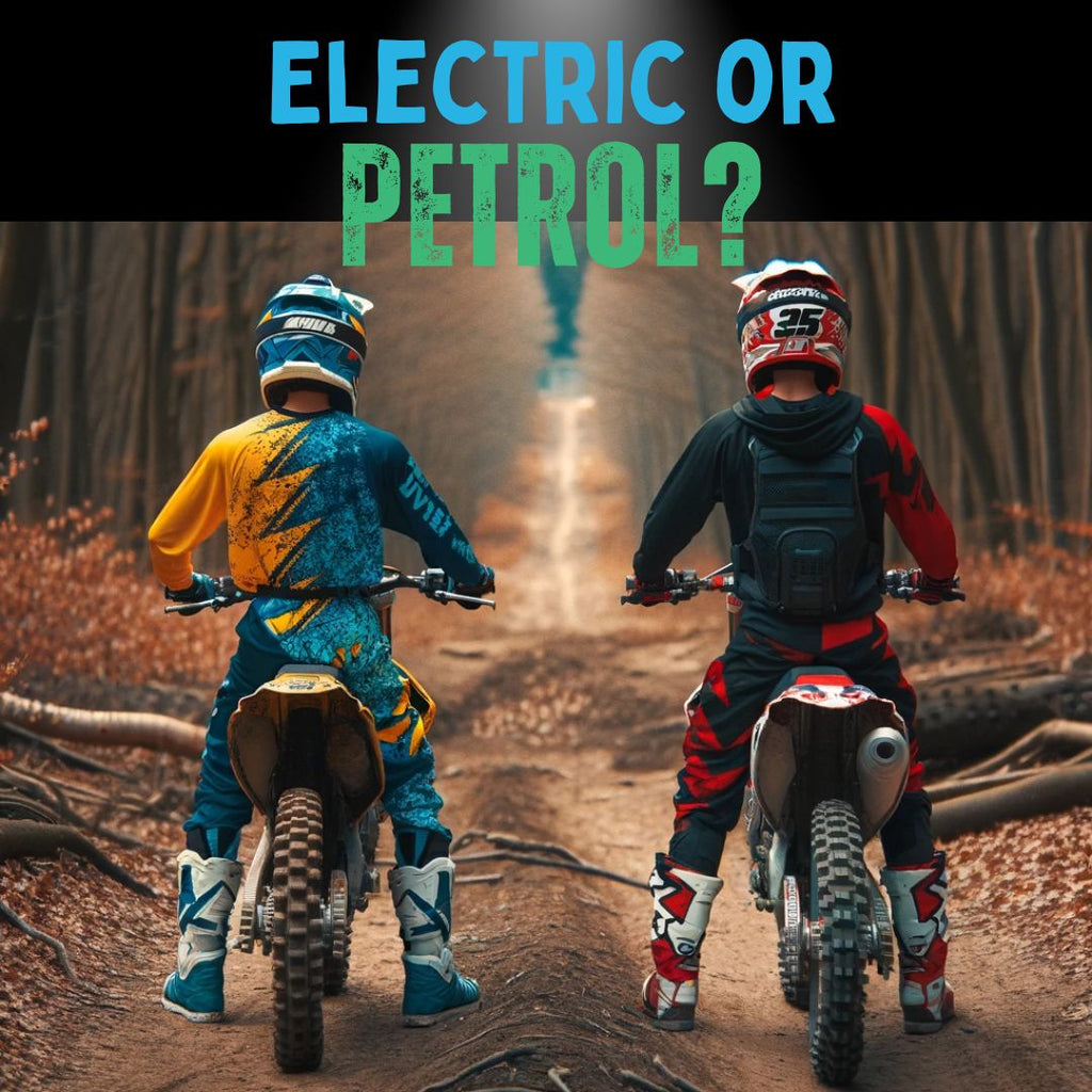 Electric and petrol bike sales