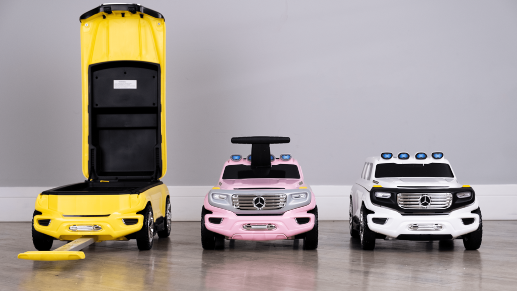Mercedes G-Force Push Along Suitcase Contest