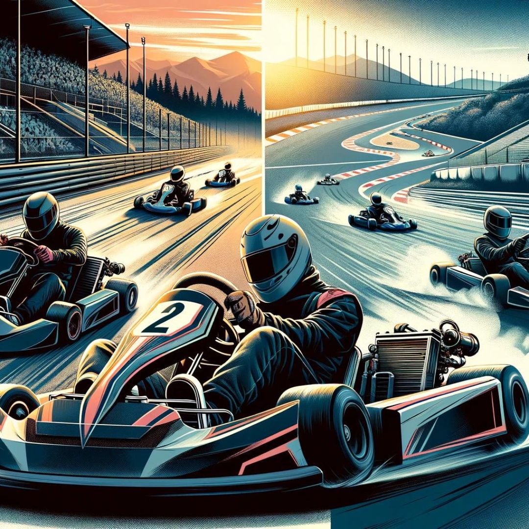 The Differences Between Go-karting and Drifting