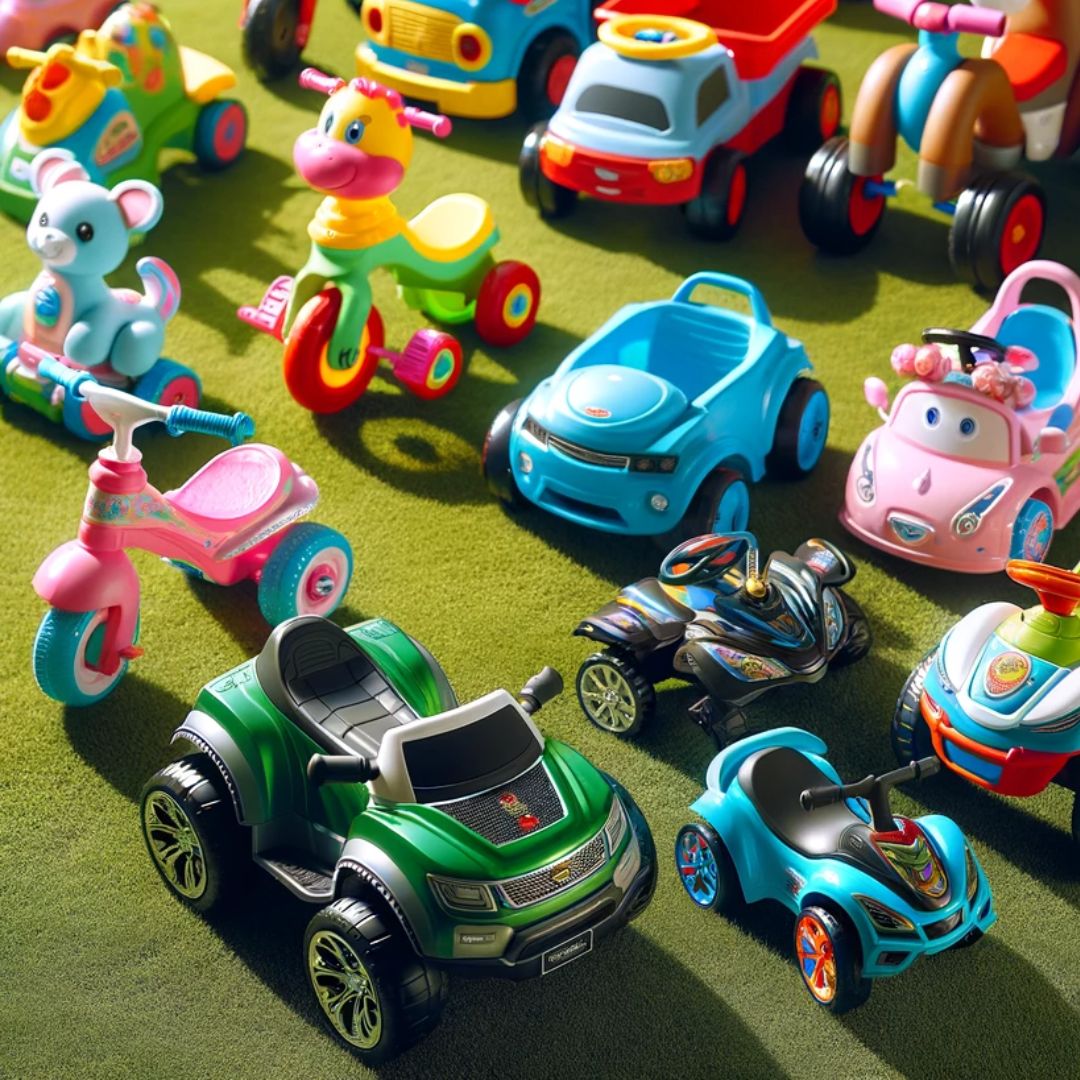 What Are The Different Types Of Ride-on Toys Available For Kids? - a diverse collection of ride-on toys for kids.