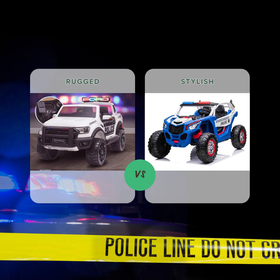 What Is The Difference Between The Ford Raptor F150 Wildtrak Police Edition and the RiiRoo Police UTV Buggy