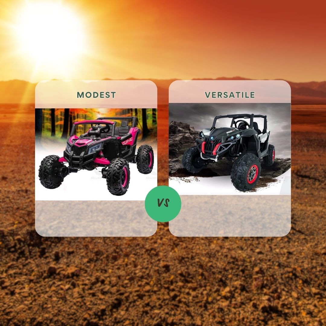 What Is The Difference Between The MaxPow Mini UTVMX and the 24V RiiRoo MaxPow™ UTV-MX
