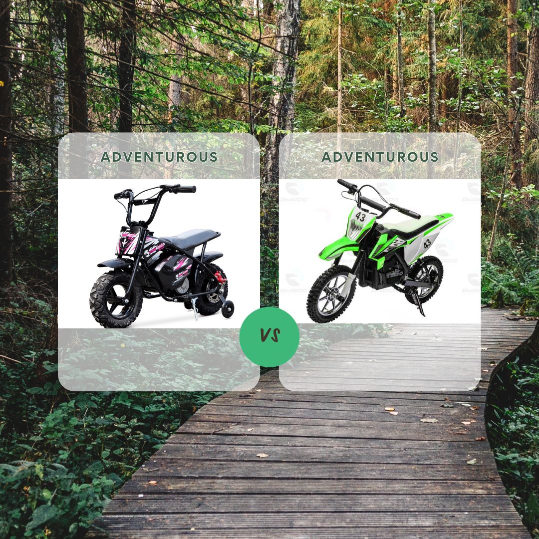 What Is The Difference Between The OneMonkey™ EX1S and the RiiRoo 500W 2023 Electric Motorbike?
