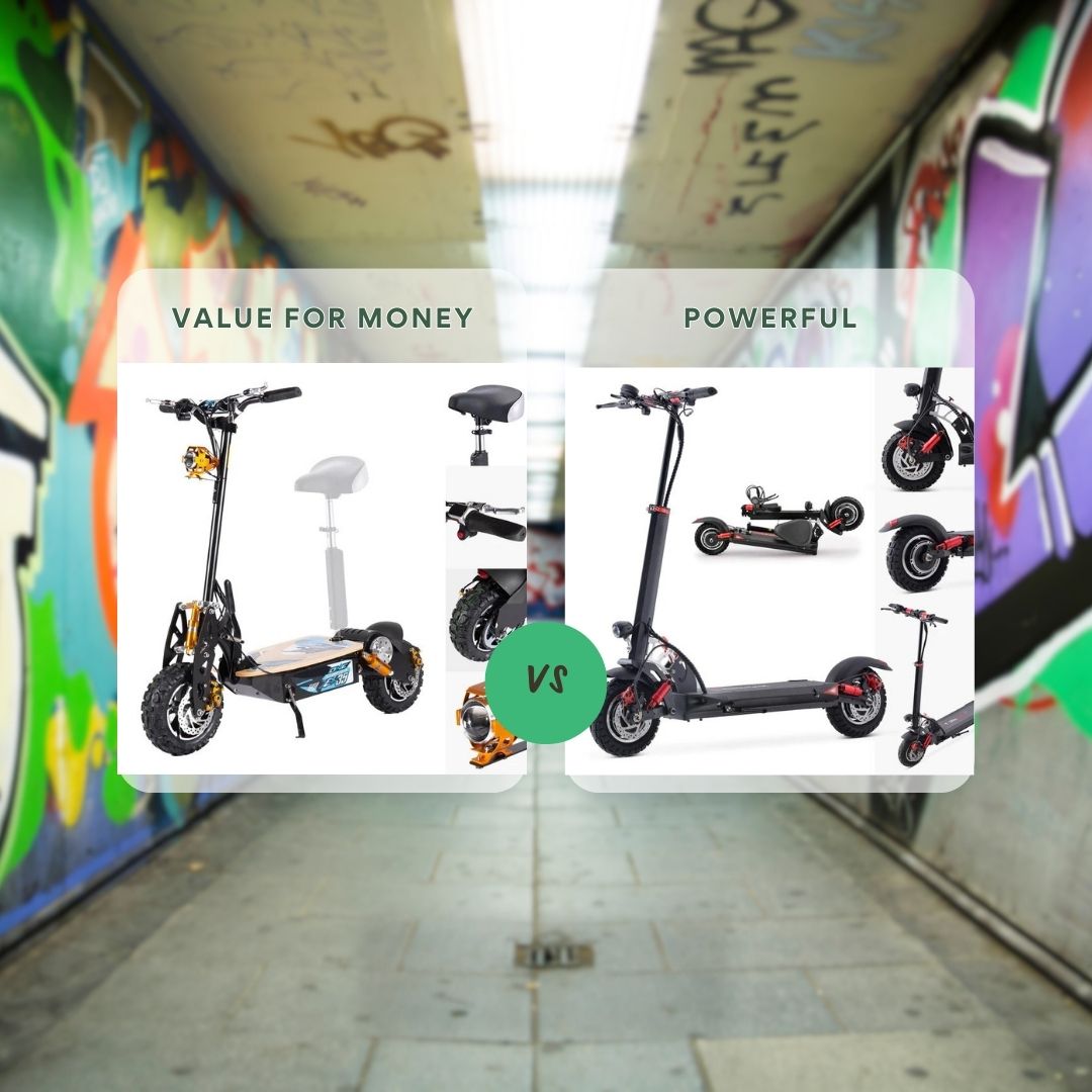 What Is The Difference Between OneScooter-EX3S and the The OneScooter EX8S?