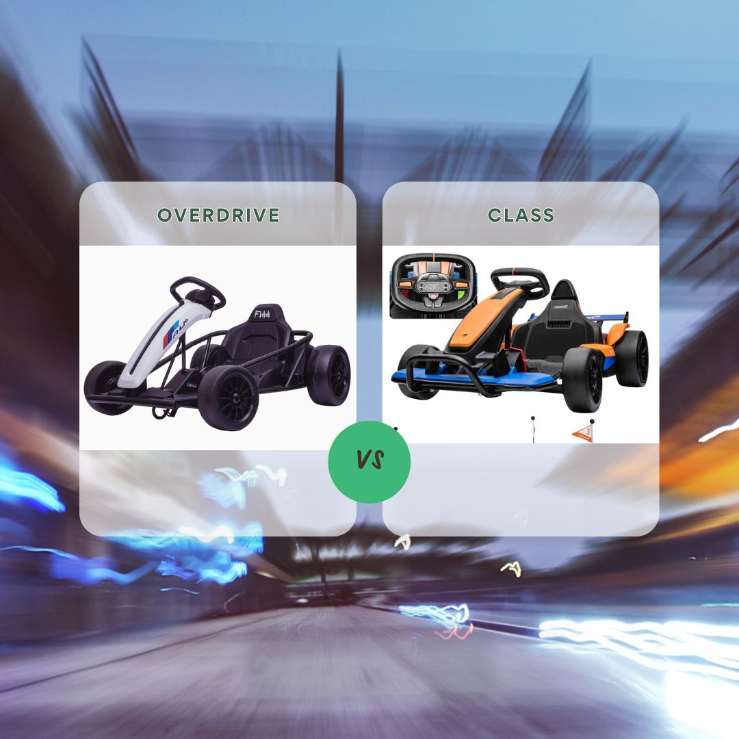 What Is The Difference Between The RiiRoo MaxDriftz™ and the McLaren 24V Drift Karts?