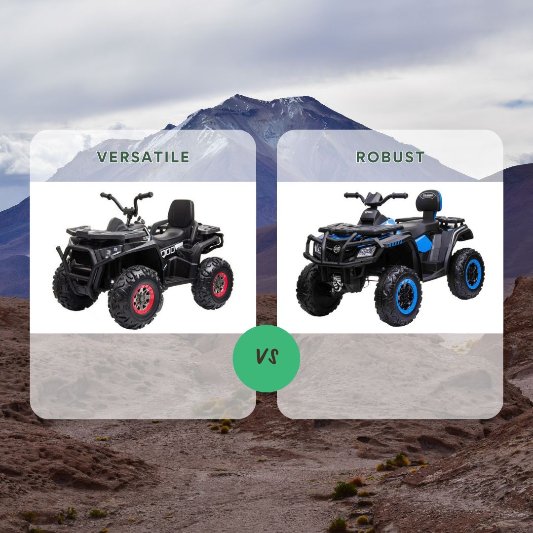 What Is The Difference Between the RiiRoo 24V Ride On Quad and RiiRoo Fortress Electric 24V Quad