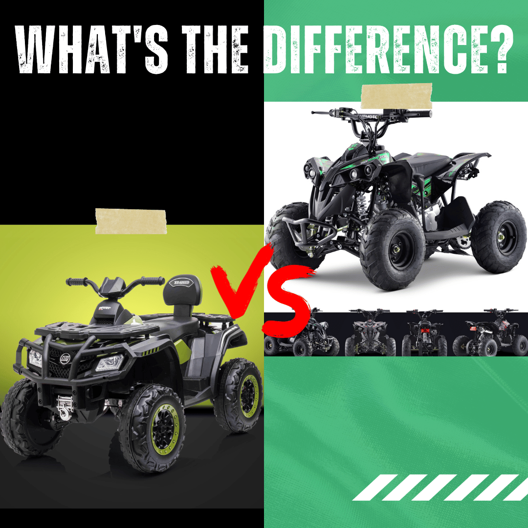 What's the Difference Between Electric & Petrol Quad Bikes?