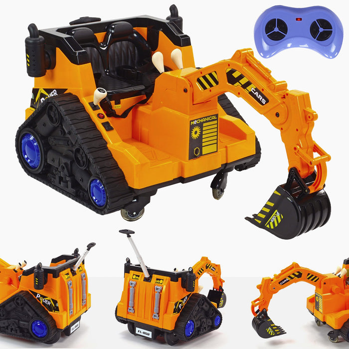 Top 6v, 12v & 24v Battery Electric Ride-On Construction Vehicle Toys For Kids Sold By RiiRoo