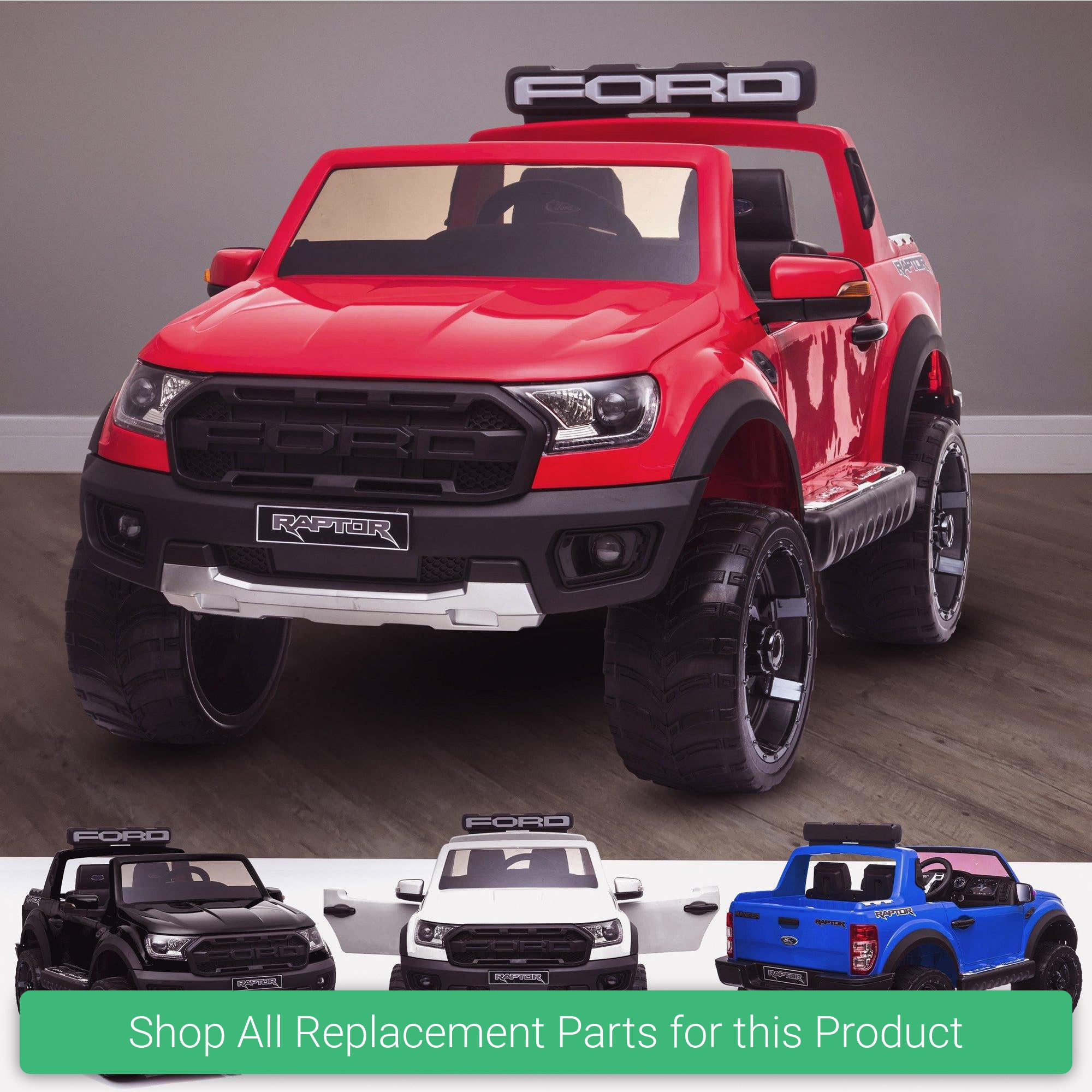 Replacement Parts and Spares for Kids Ford Ranger Wildtrack Licensed  - RANGER-VARI - DK-F150R