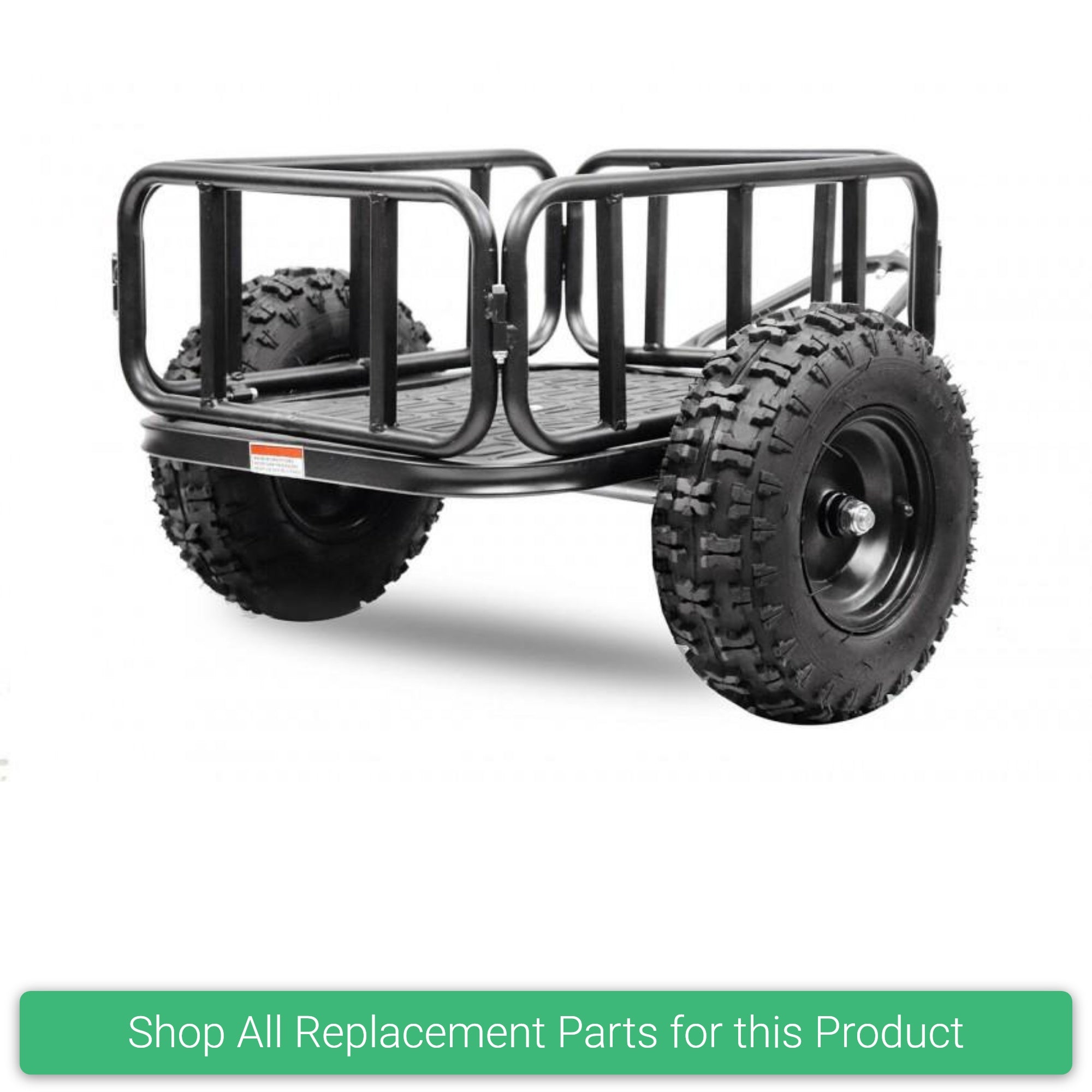 Replacement Parts and Spares for Kids Mini ATV Trailer - OneQuad™ | PX2S Compatible - OneQuad-PX2S-ADDON-Black - Mini Trailer For ATV