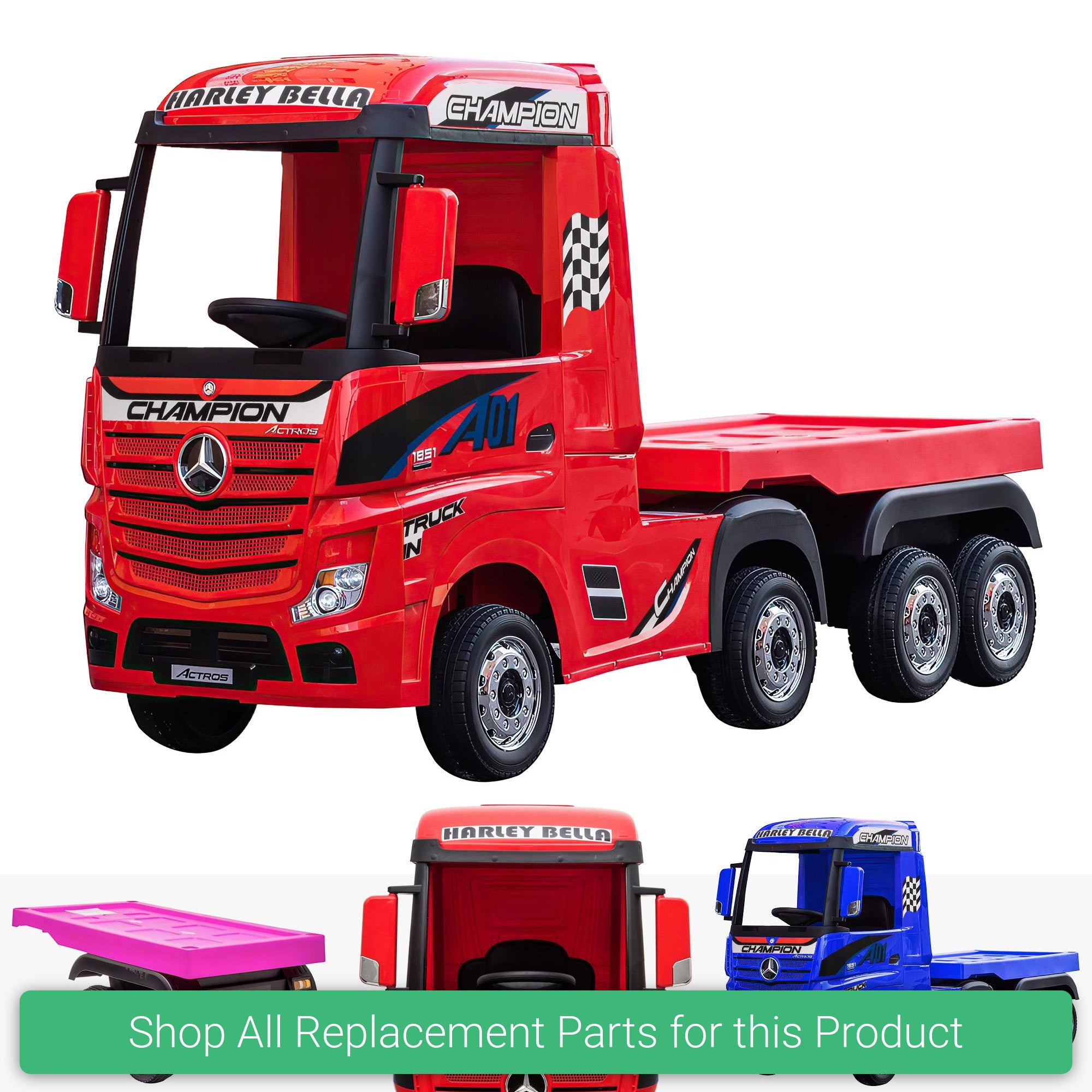 Replacement Parts and Spares for Kids Mercedes Actros Truck and Trailer Bundle - ACTROS-TRUCK-TRAILER-BUNDLE-VARI - HL358-TRAILER-BUN