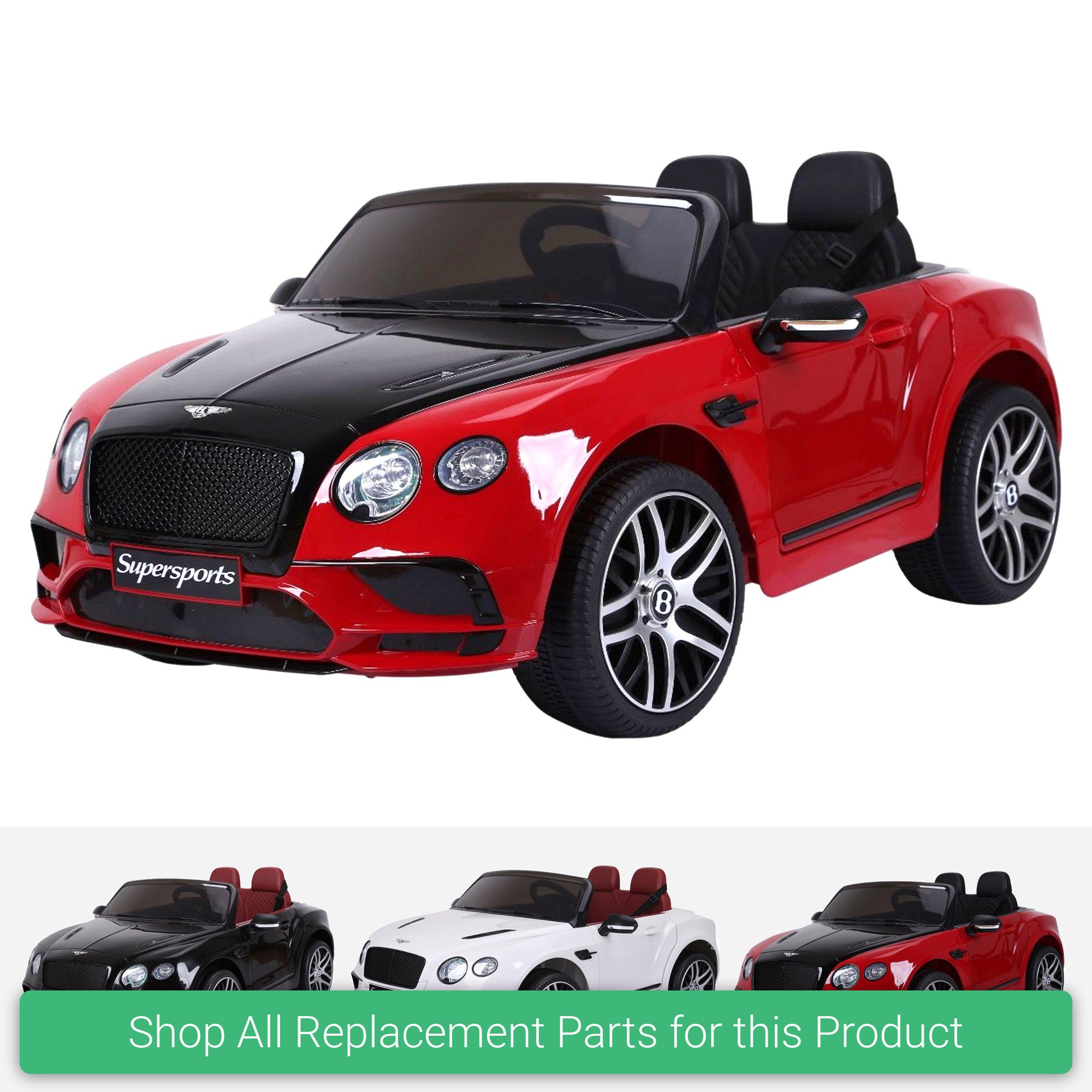 Replacement Parts and Spares for Kids Bentley Continental GT Supersport - BEN-CON-2019 - JE1155