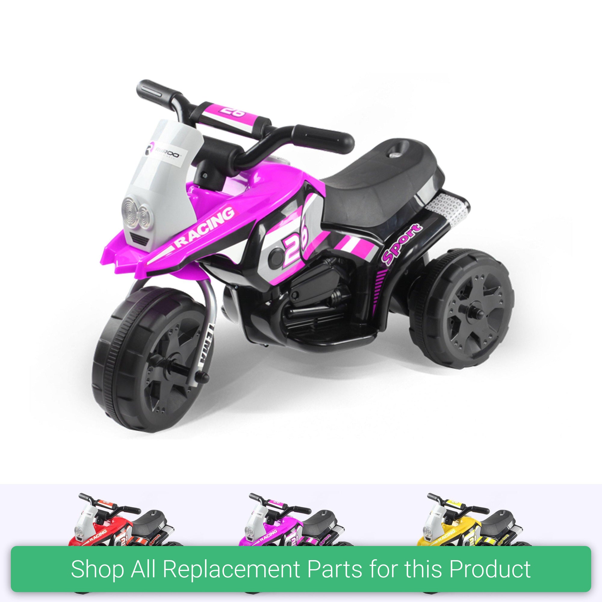 Replacement Parts and Spares for Kids Police Bike - PBIK-2016S2 - HV318