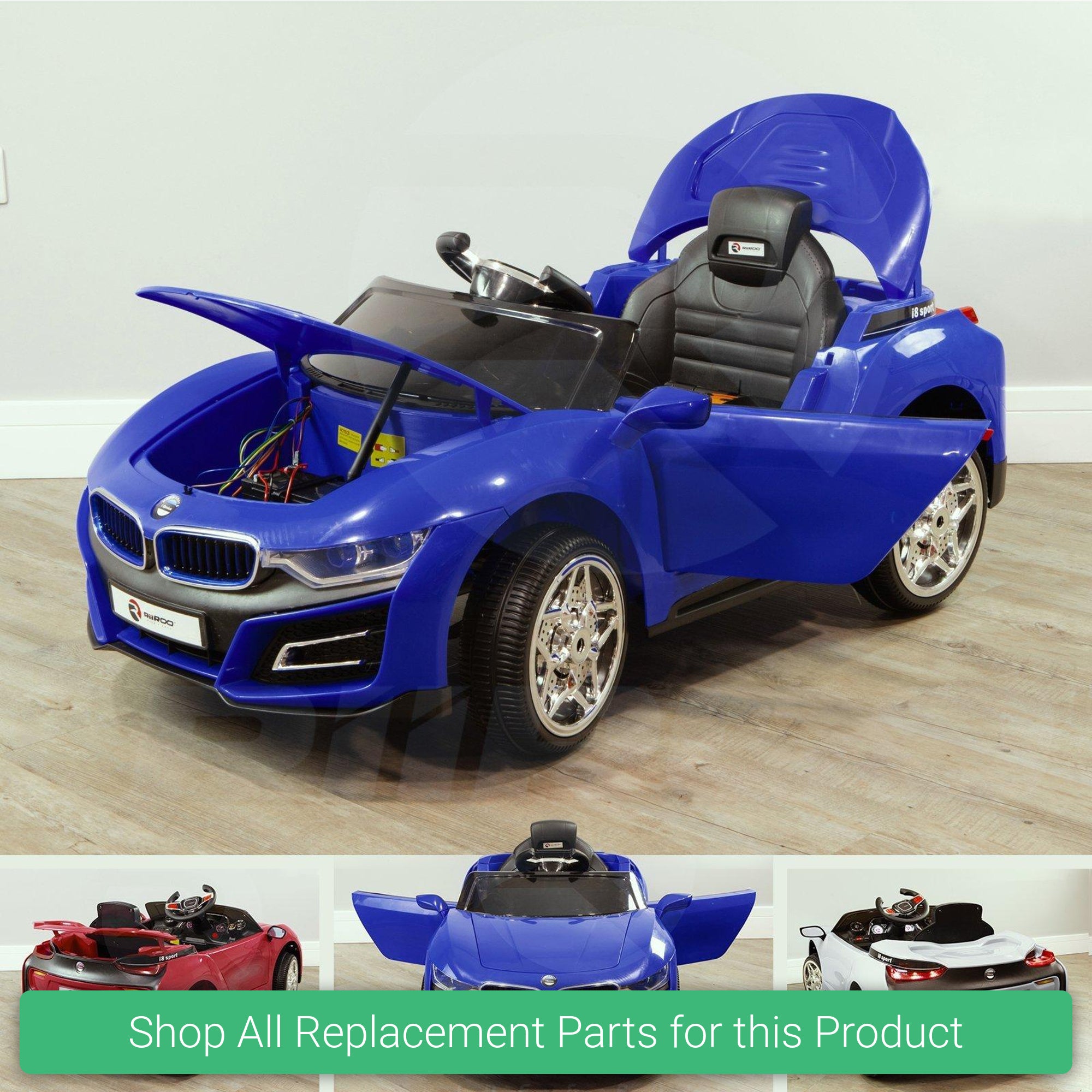 Replacement Parts and Spares for Kids Bmw i8 Style - BMWI8-2019V1 - HV-358