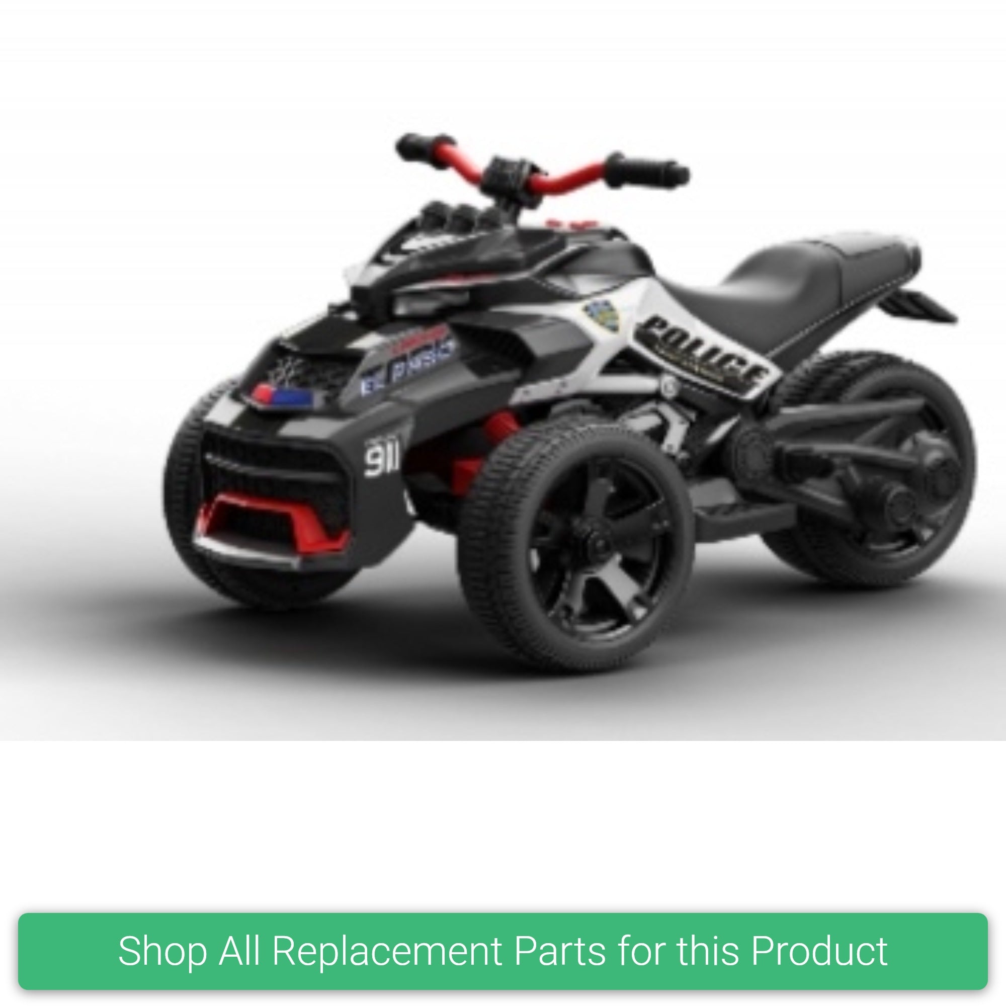 Replacement Parts and Spares for Kids Three Wheel Quad Motorbike 2021 - QUAD-22-3VARI - XB-3118