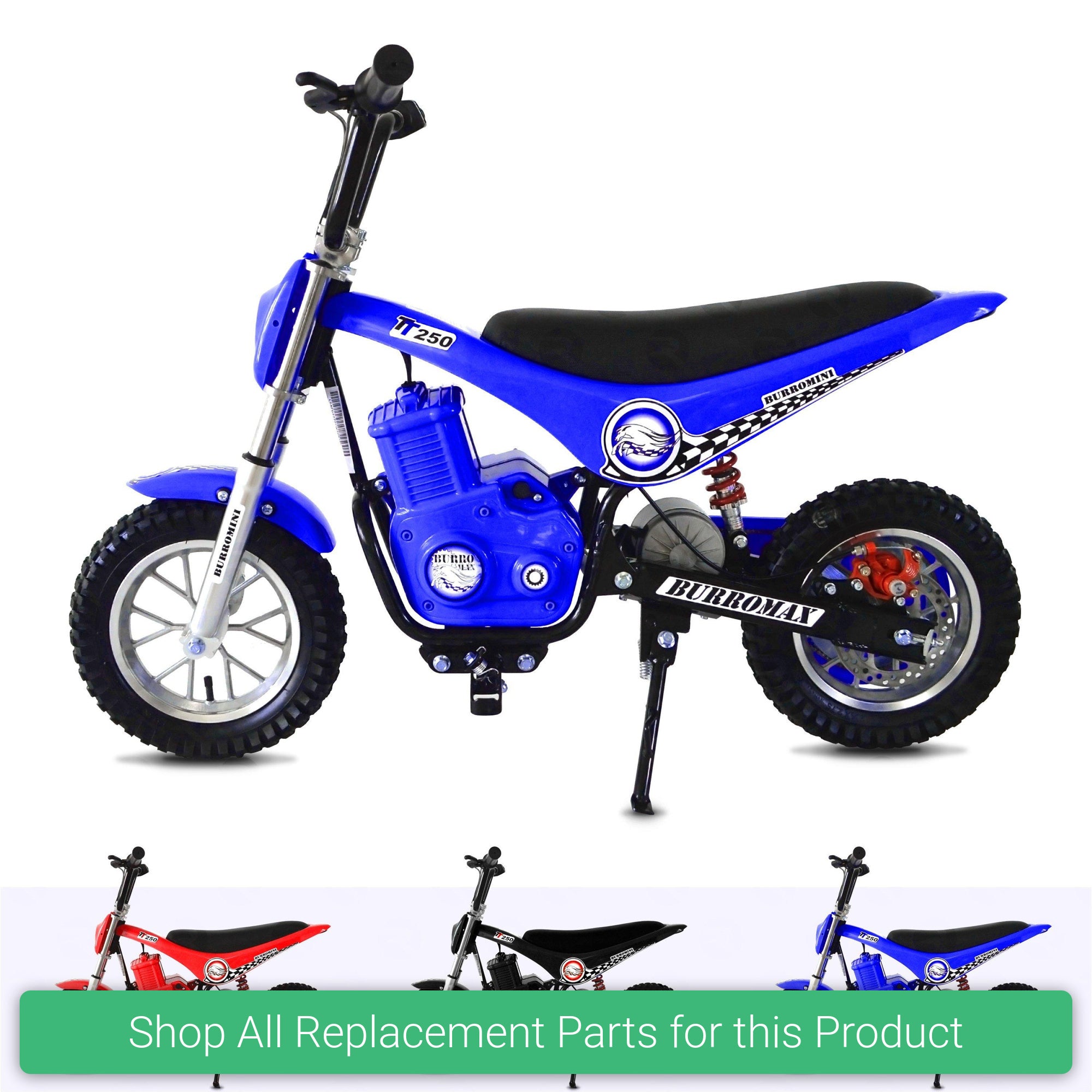 Replacement Parts and Spares for Kids 250W Mini Dirt Bike - 250WBIK-2016 - FSD250DH-2