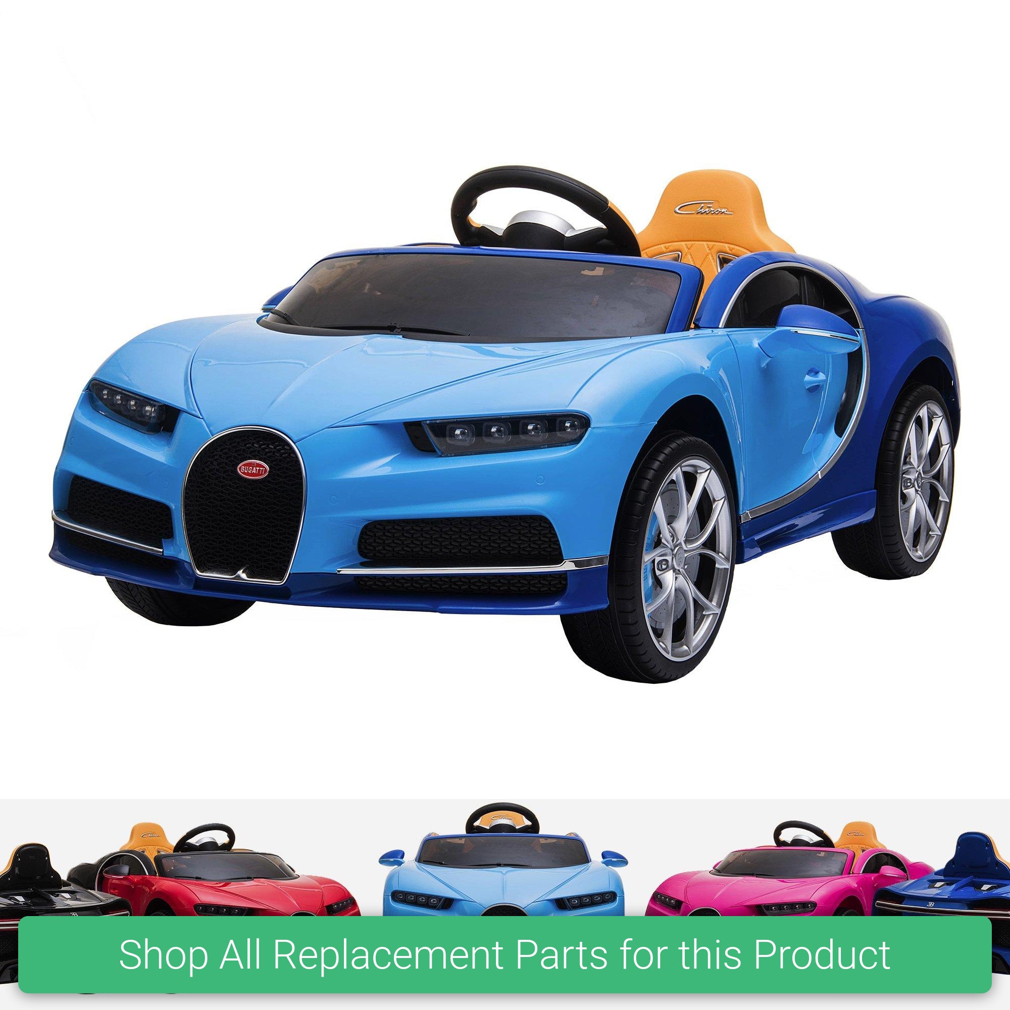 Replacement Parts and Spares for Kids Bugatti Chiron - BUG-CHI-2019 - HL318