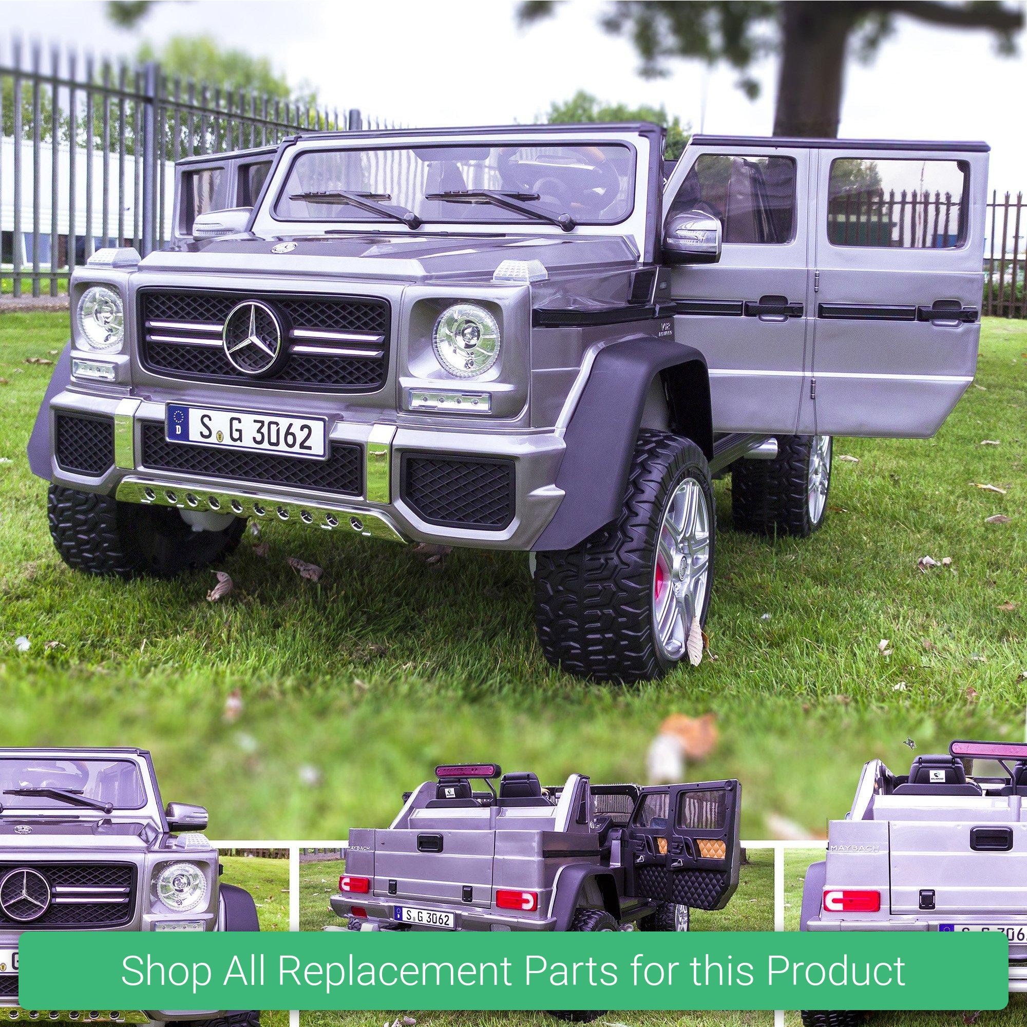 Replacement Parts and Spares for Kids Mercedes G650 AMG - G350-MER-2019 - G650