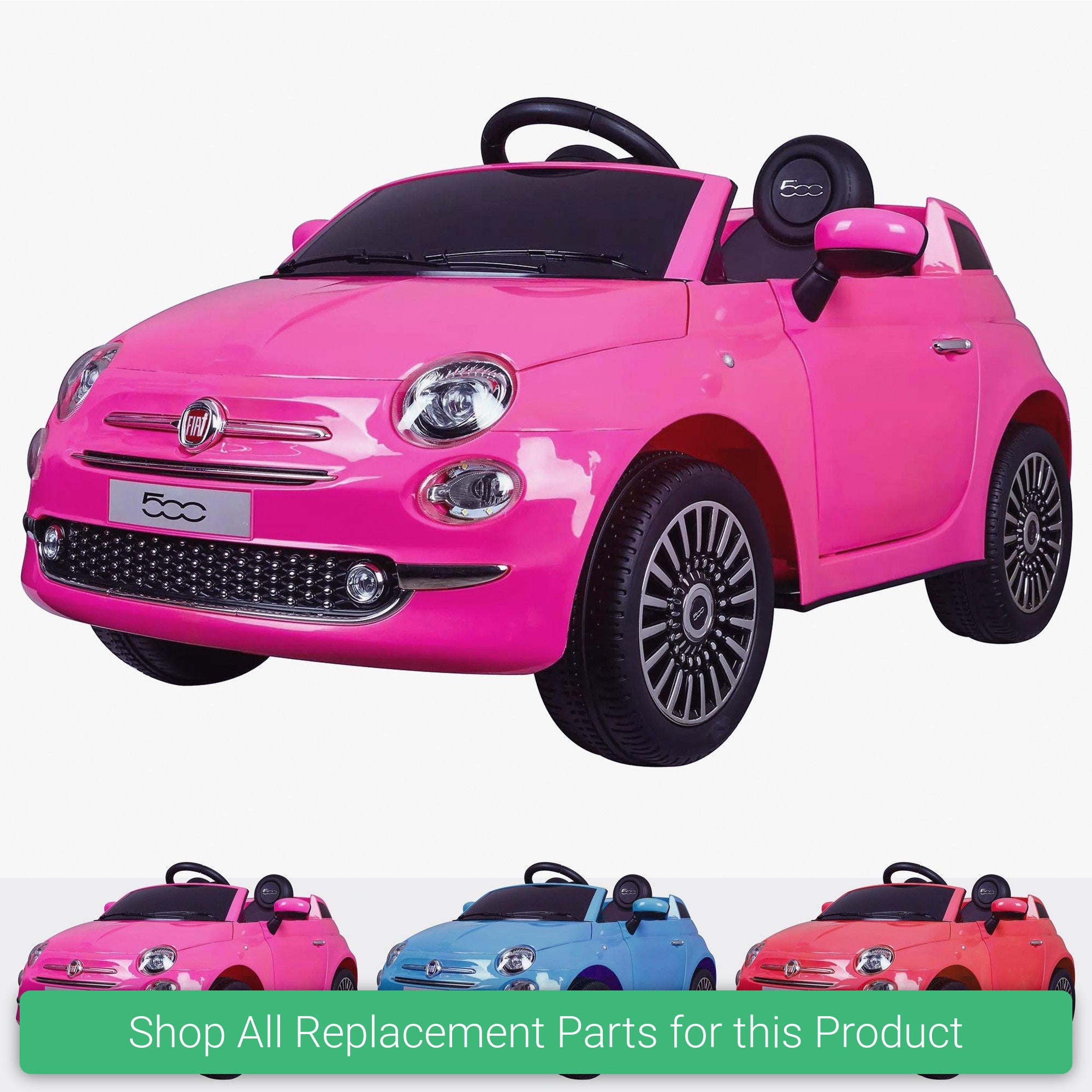 Replacement Parts and Spares for Kids Fiat 500 - FIAT-500-VARI - 701 FIAT 500