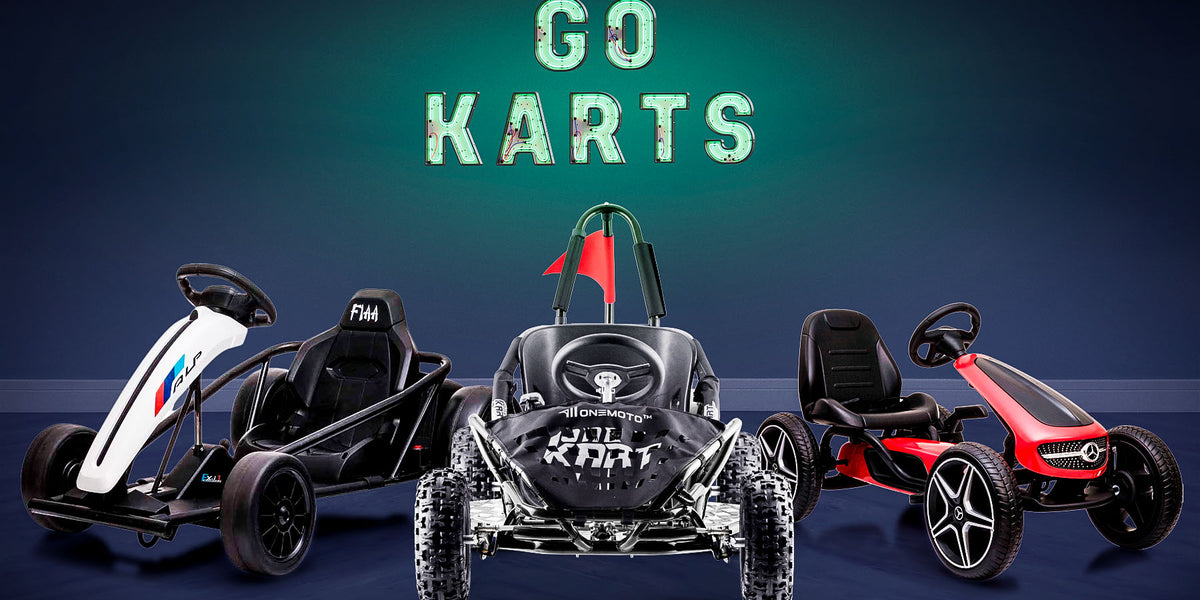 Go-Kart King High Speed 30Km/h – blau - Fun KidCars
