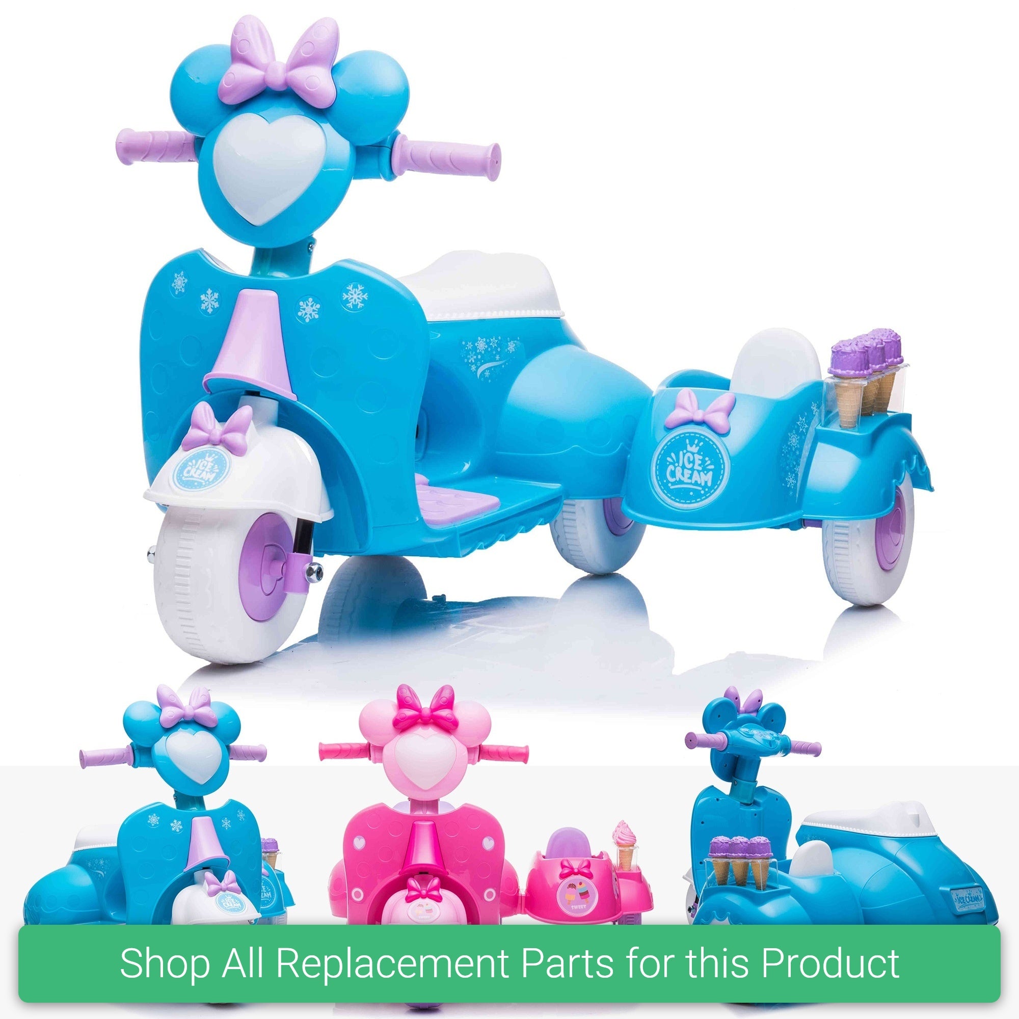 Replacement Parts and Spares for Kids Unicorn Style Ride ON - UNI-TRK ...