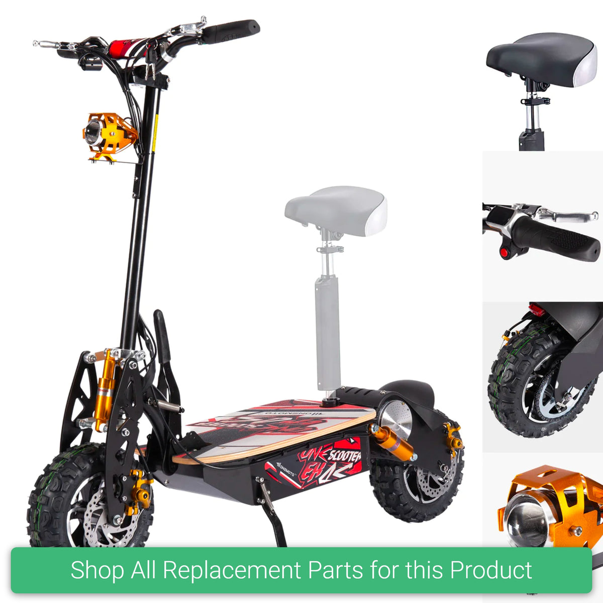 Replacement Parts and Spares for Kids Off Road Adult Electric Scooter ...