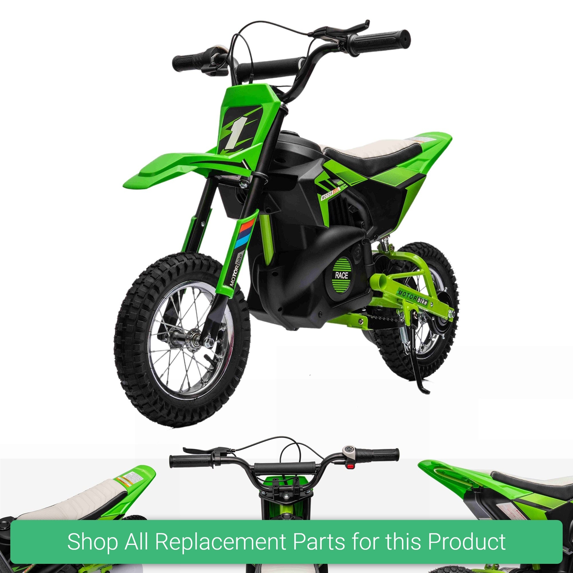 Replacement Parts and Spares for Kids 250W Kids Motorbike Dirt Bike - OneMX-250W-VARI - BDM0952
