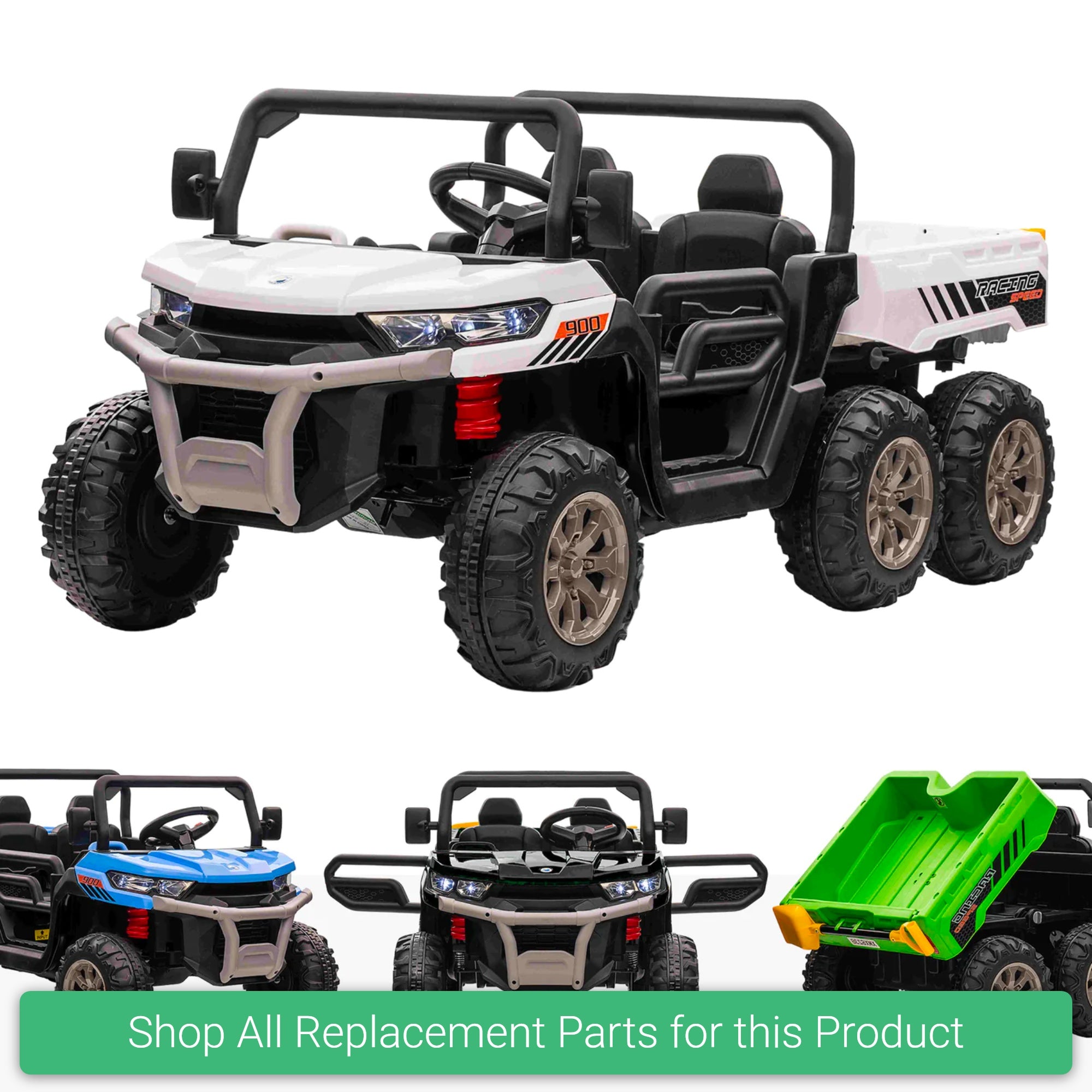 Replacement Parts and Spares for Kids Polaris Ranger Style ATV6 - RANGER-ATV6-VARI - XMX623B