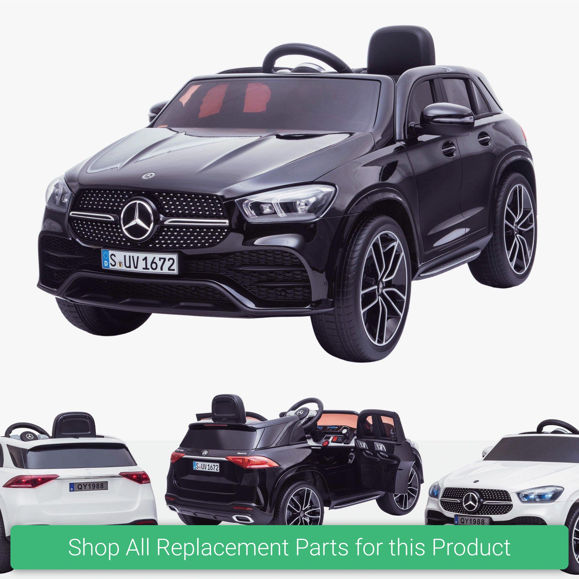 Replacement Parts and Spares for Kids Mercedes AMG GLE450 - GLE-450-VARI - QY1988 GLE450