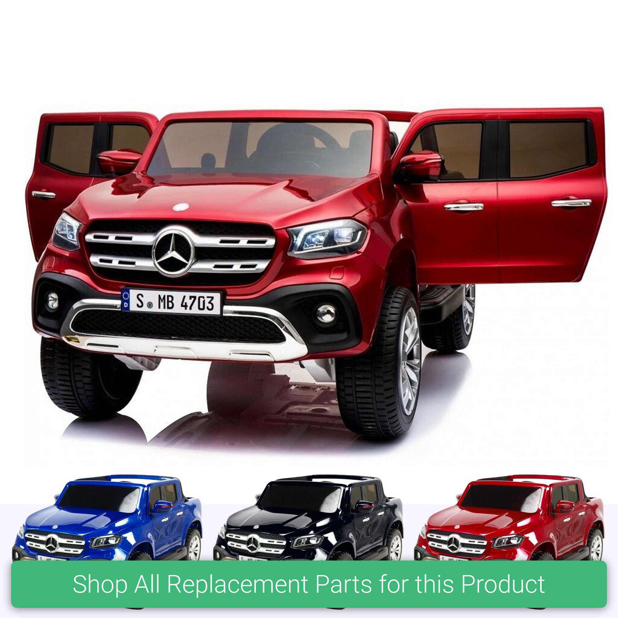 Replacement Parts and Spares for Kids Mercedes Benz X Class - Merc-XC-2019 - XMX-606