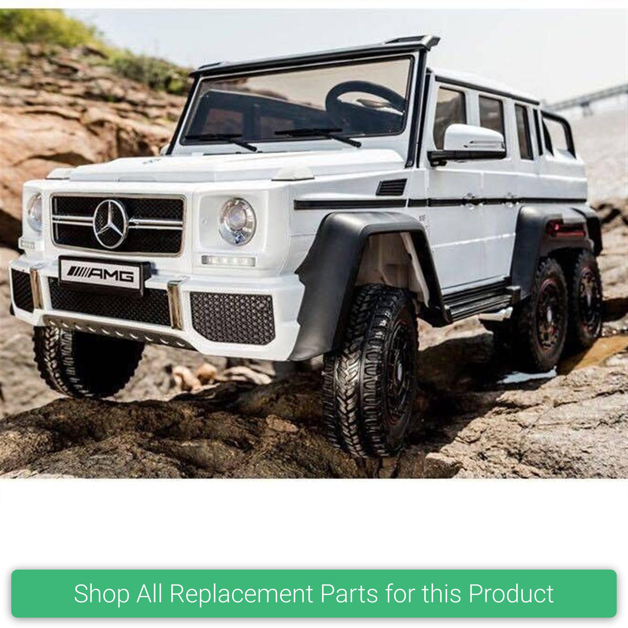 Replacement Parts and Spares for Kids Mercedes G63 6X6 - Mini - MIN-6X6-WHI - DMD-318