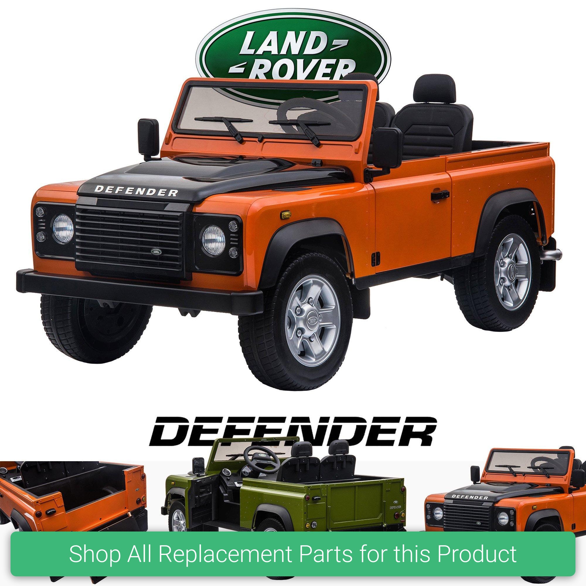 Replacement Parts and Spares for Kids Land Rover Defender 2020 Classic - DEFENDER-VARI - DMD-328