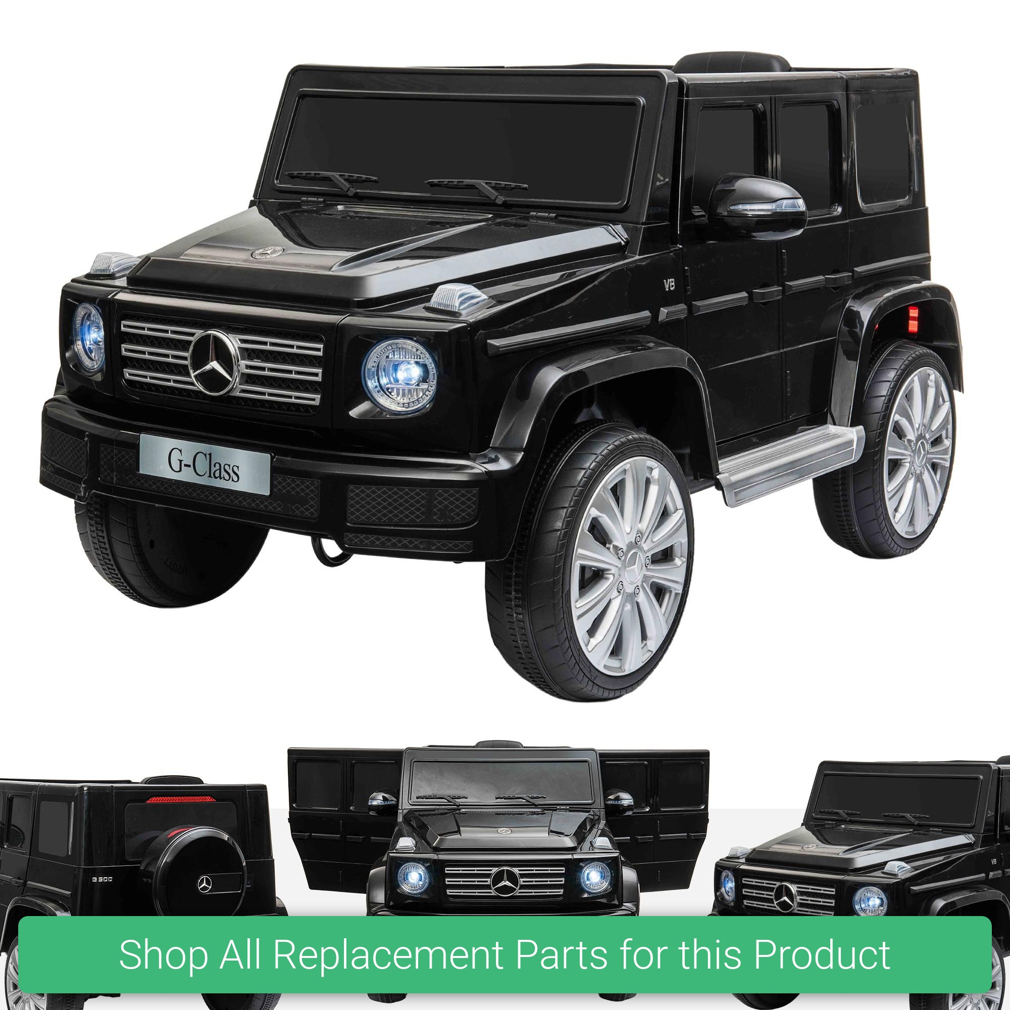 Replacement Parts and Spares for Kids Mercedes G500 - 2020  - G500-BLK - JJ2077 G 500
