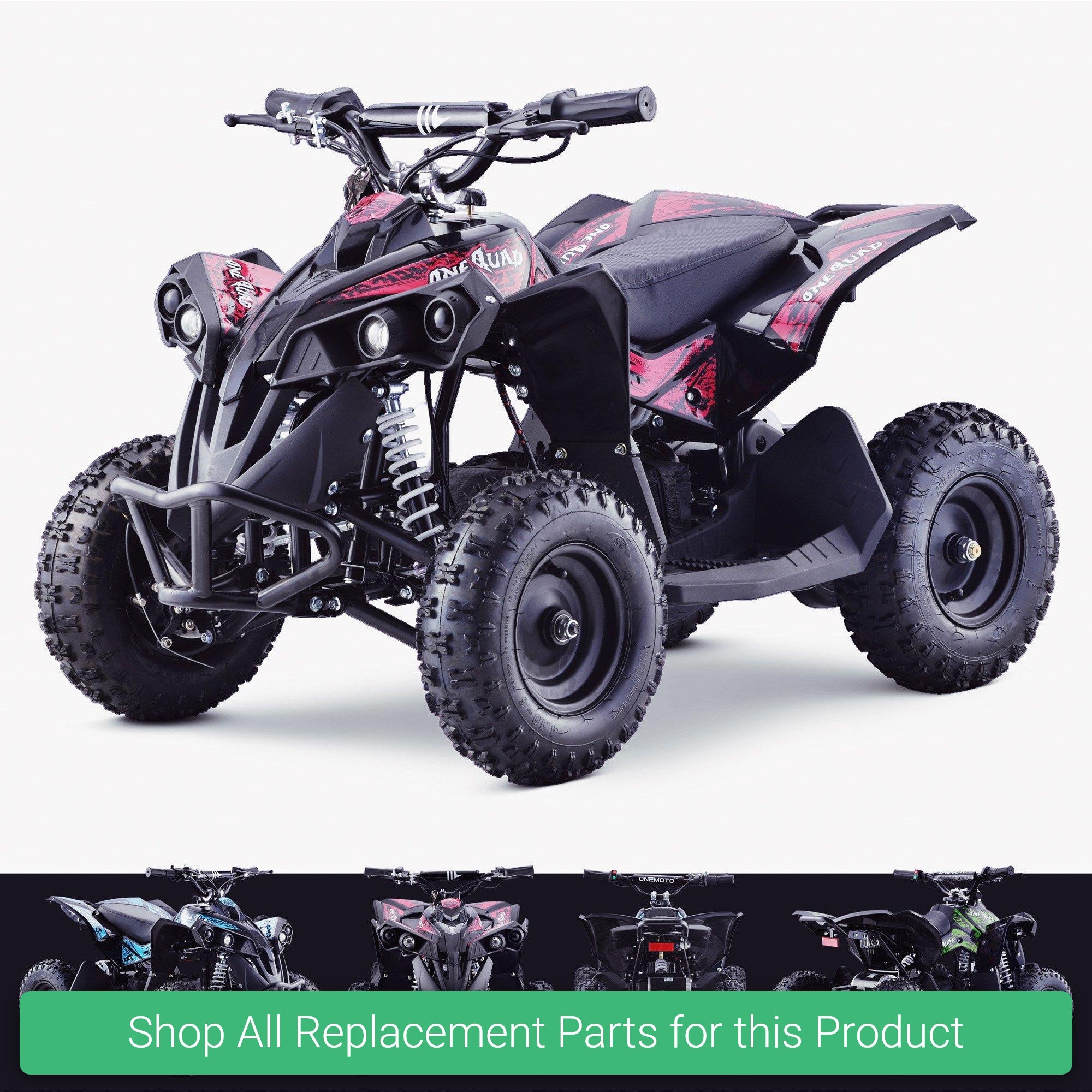Replacement Parts and Spares for Kids 1000w Quad Bike - OneQuad™ | EX2S - OneQuad-EX2S-VARI - ATV-3EA-