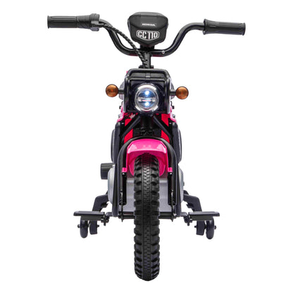 02-licensed-honda-cross-cub-110-24v-kids-electric-ride-on-motorbike-pink-front-view.jpg