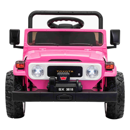 02-licensed-toyota-land-cruiser-fj45-12v-kids-electric-ride-on-pick-up-pink-front-view.jpg
