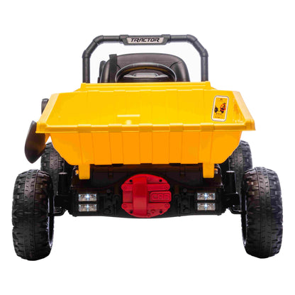 02-powerhaul-12v-kids-electric-ride-on-dumper-truck-yellow-front-view.jpg