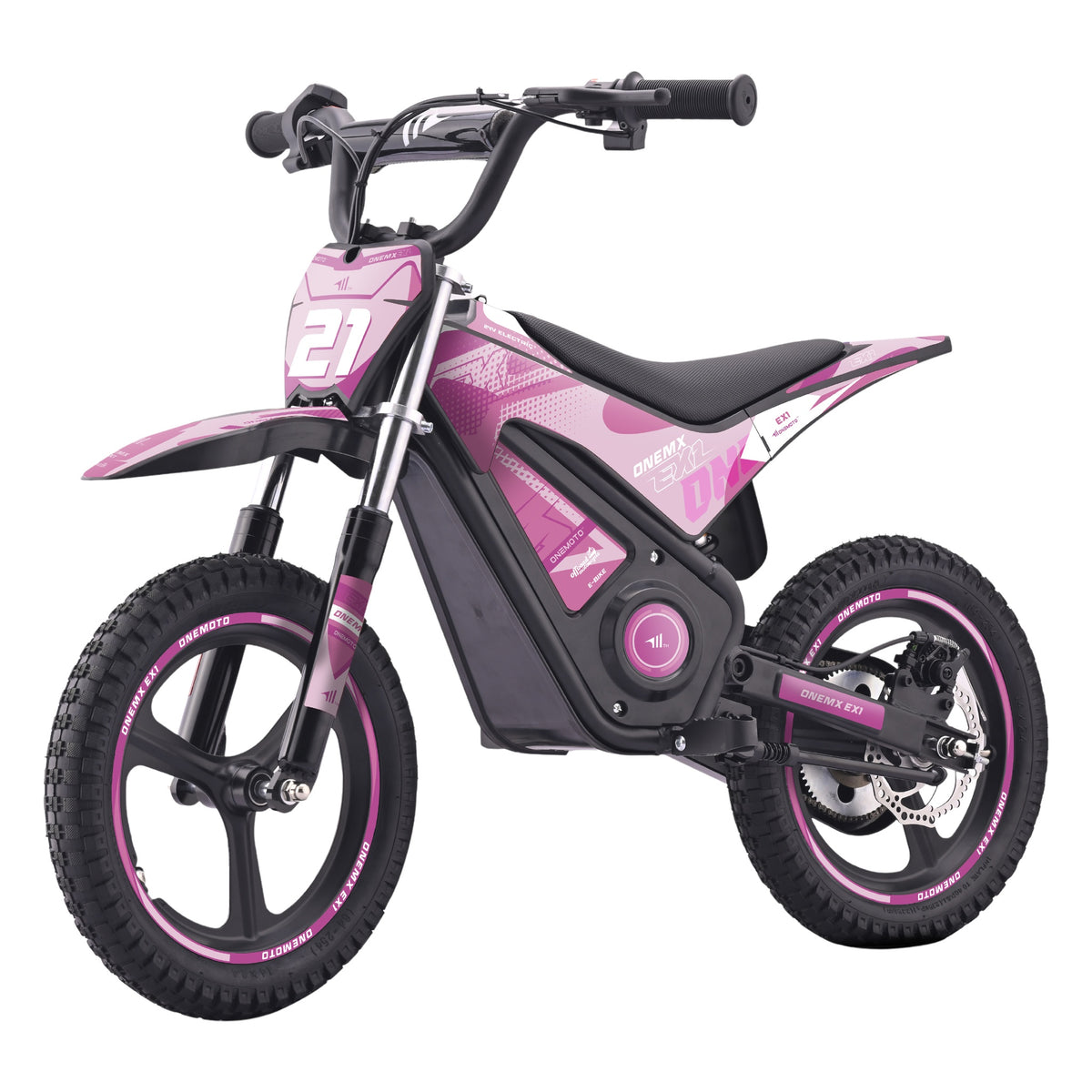 04-onemx-ex1-14-inch-kids-electric-pit-bike-pink-rear-side-view.jpg
