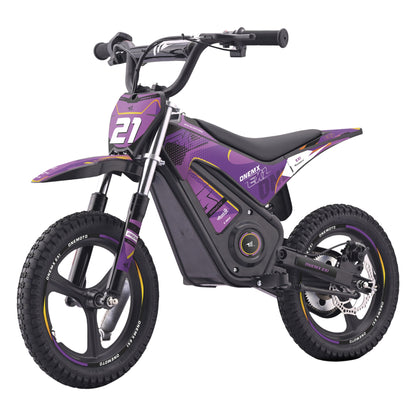 04-onemx-ex1-14-inch-kids-electric-pit-bike-purple-rear-side-view.jpg