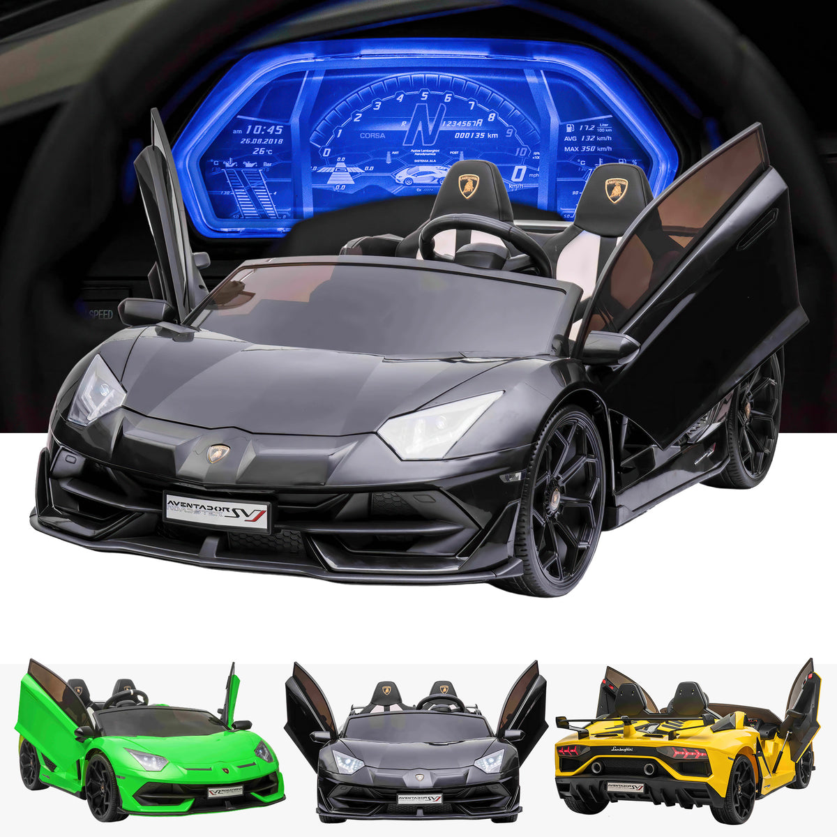 24v Lamborghini SVJ Drift - Licensed - DISPLAY MODEL
