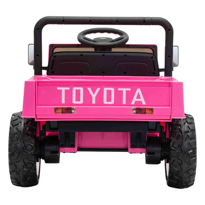 05-licensed-toyota-land-cruiser-fj45-12v-kids-electric-ride-on-pick-up-pink-rear-view.jpg