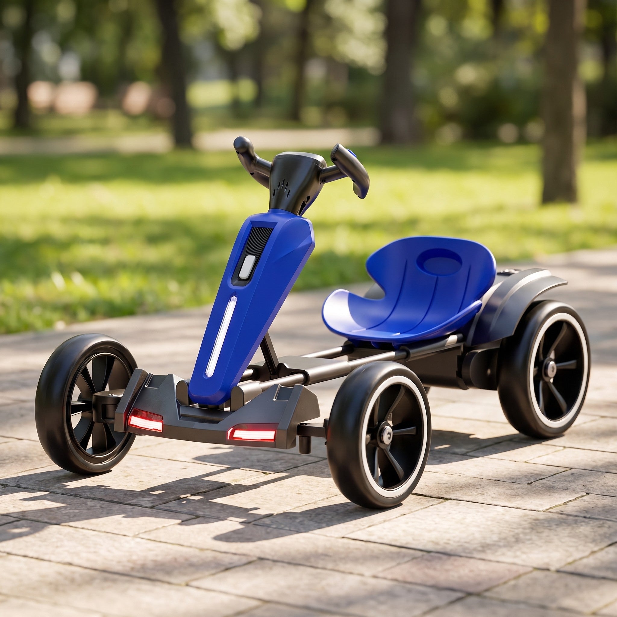 07-voltracer-12v-kids-electric-go-kart-blue-garden-lifestyle.jpg